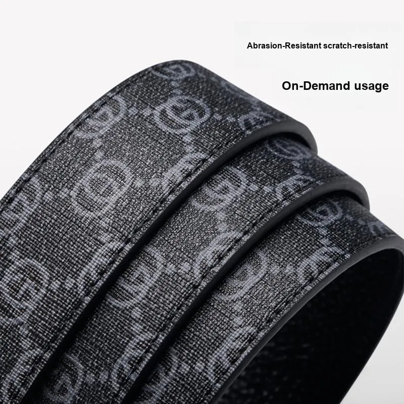 Cheekkiss Top Grain Cow Leather Belts Men's 3.5cm-5