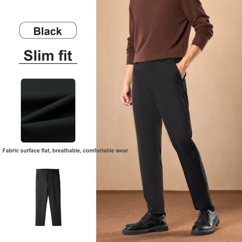 HLA Casual Pants Men-4