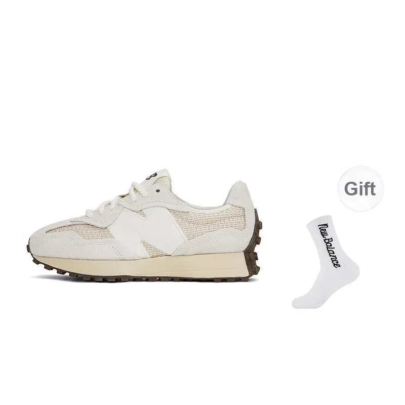 New Balance 327 Cream Brailed-6