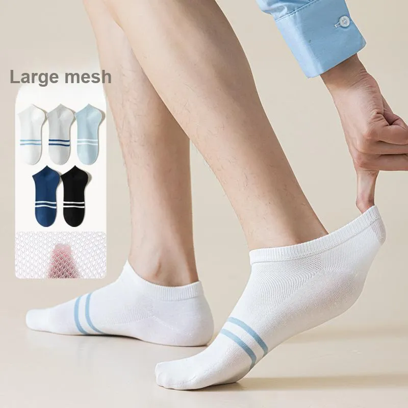 MIIOW No Show Socks Men's 5 Pack-19