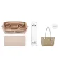 Glacier White Shoulder Pads+City30 Liner Beige+Bottom Pad