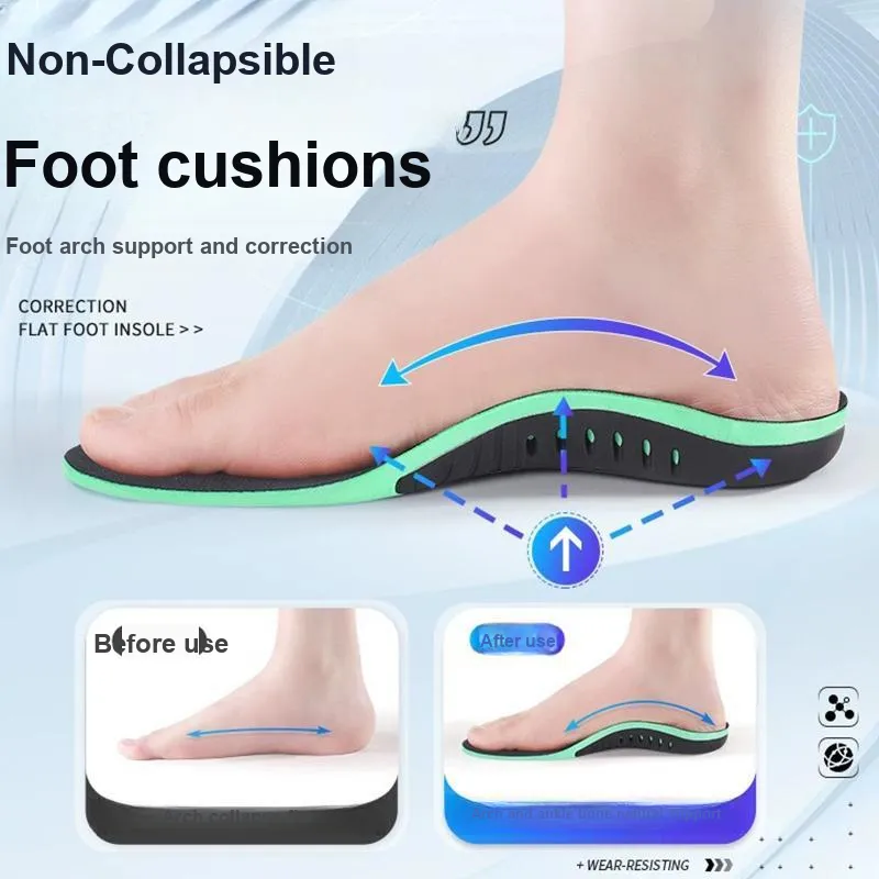 BEAR UNION TPU+GEL+PU Material+BK Fabric Insoles Unisex-4