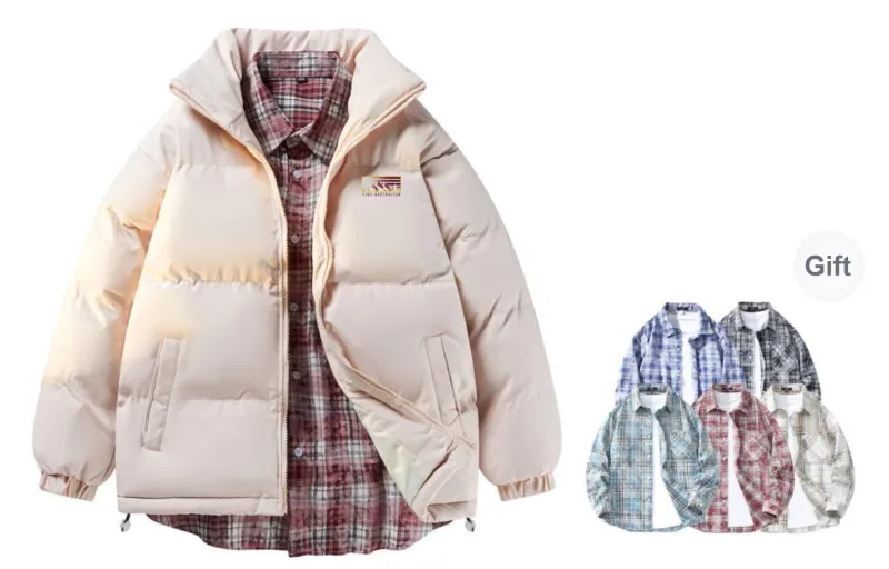 CSKS Puffer Jackets Unisex-49