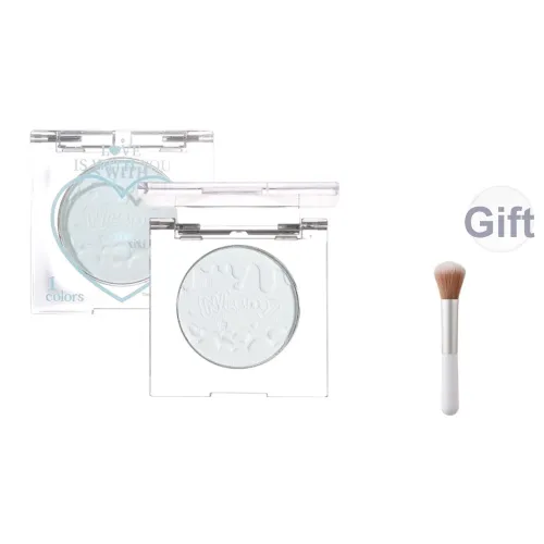 Xixi Tee Сердце Monochrome Blush Легко смешивается без эффекта "каки" бесплатно кисть