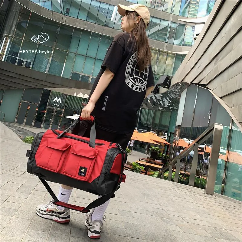 MTribe Nylon Travel Bag Unisex Multicolor-3