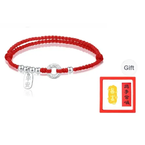 Chongqing Gold Store S925 Silver Bracelets Women's