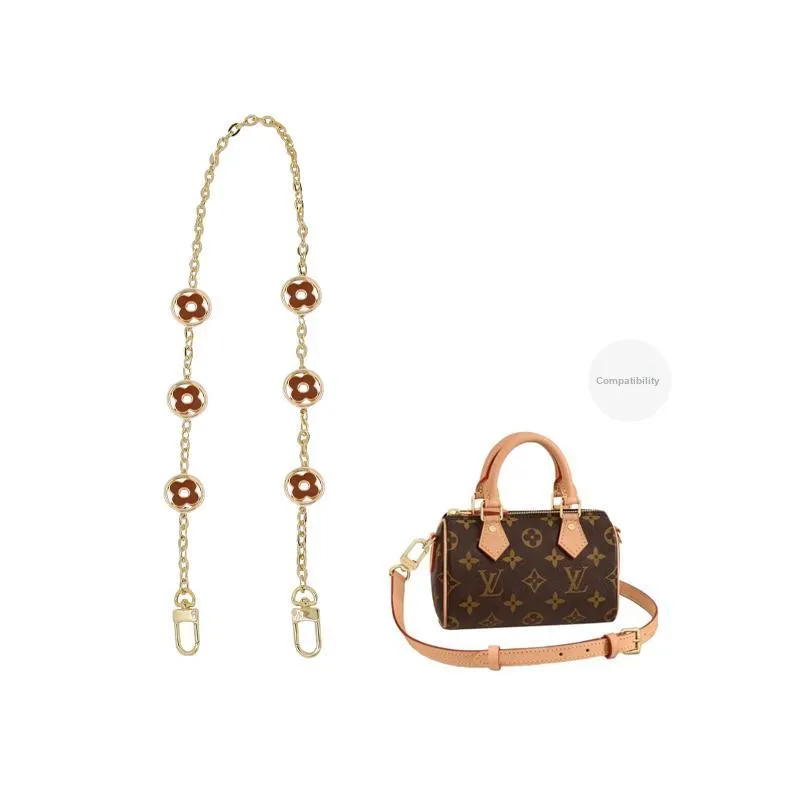 Steel Bag Shoulder Strap Women's Antique Gold-3