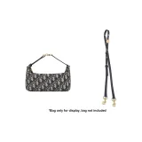 Dark Blue 1.2cm-Width Adjustable Crossbody Shoulder Strap 89-119cm