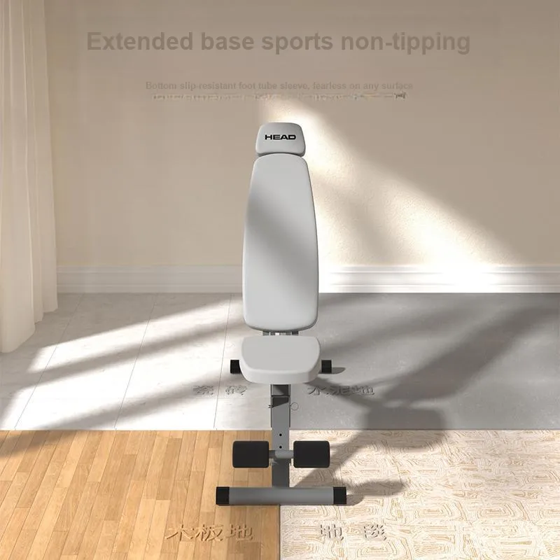 HEAD Dumbbell Benches Home Use Multifunction Adjustable No Installation Required Unisex Sit Up Bench With Leg Extension-38