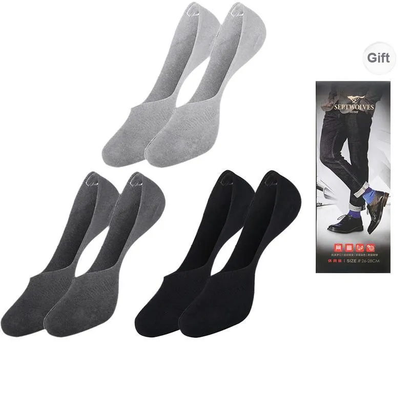 SEPTWOLVES Socks Gift Box Men's 3 Pack With Box Included-128