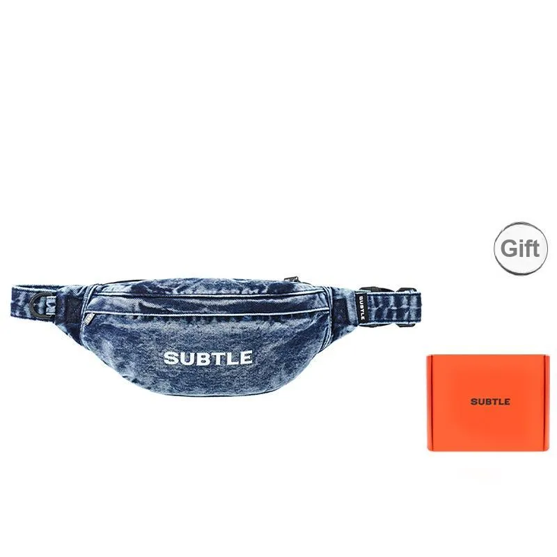 Subtle Cotton Fanny Pack Unisex Multicolor-5