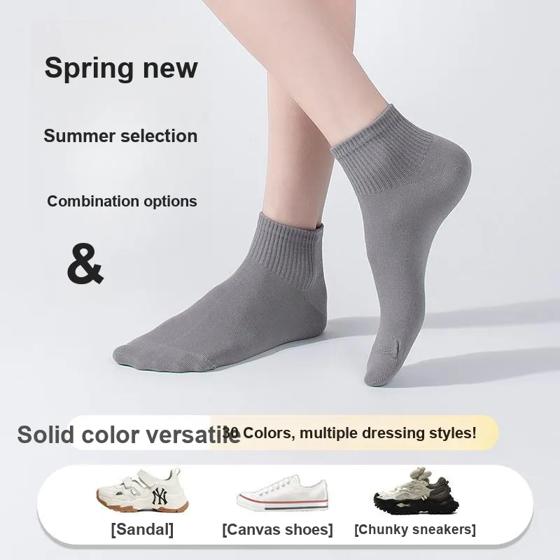 MIIOW Ankle Socks Women's 5 Pack-13