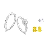 Sterling Silver Couple's Version