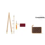 [Set 2]Underarm Shoulder Strap+Four-Leaf Clover Decorative Chain+Trumpet Sub-Bag Liner (Includes Modified Tool)
