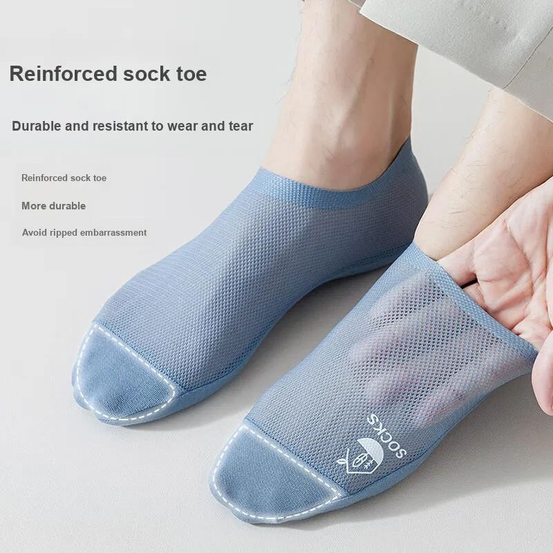 YUZHAOLIN No Show Socks Summer Men's 6 Pack-6