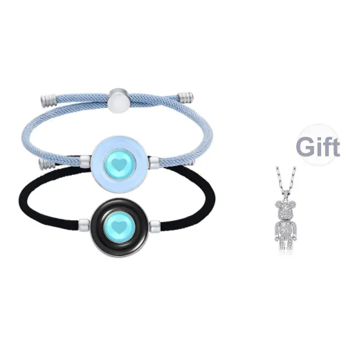 TOTWOO Шнур Черный агат Calcite MILAN Браслет-шнурок Пара Унисекс