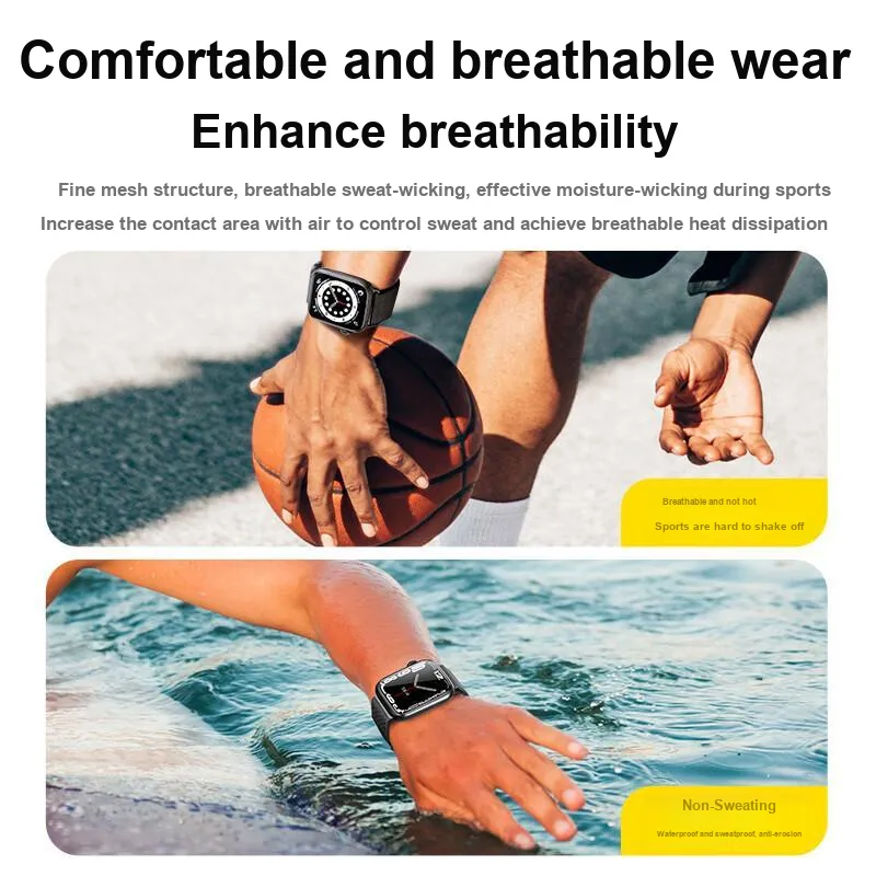 Fly Apple Compatibility Watch Band Stainless Steel Material-8