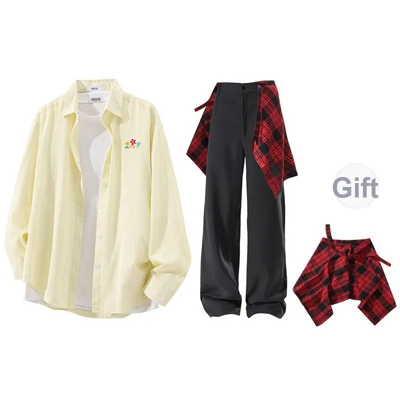 OGEK Shirt Matching Sets Unisex-0