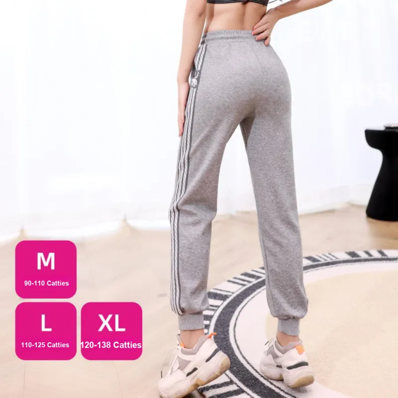 Barbie Sports Pants Women's Light Gray-4