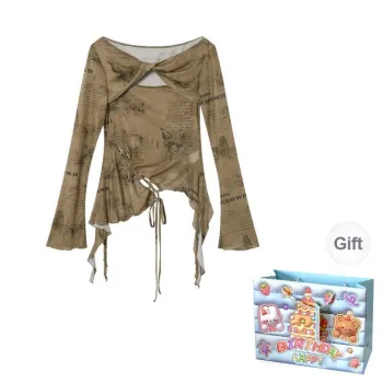 QUIET ANGEL T Shirt Women's Brown