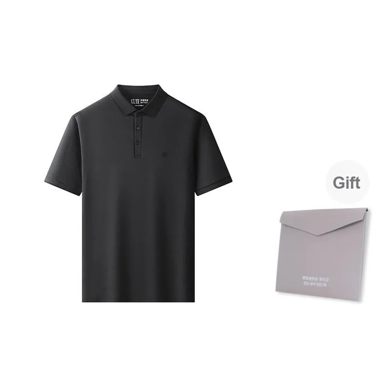 Red bean Polo Shirts Men-9