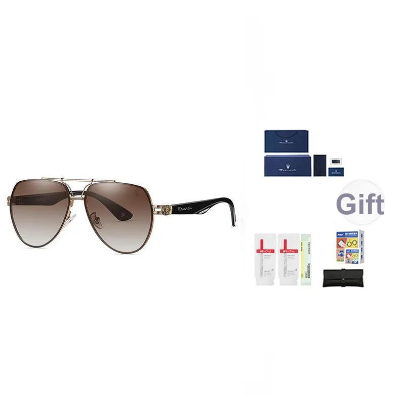 Maserati Irregular Shape Sunglasses Unisex-1