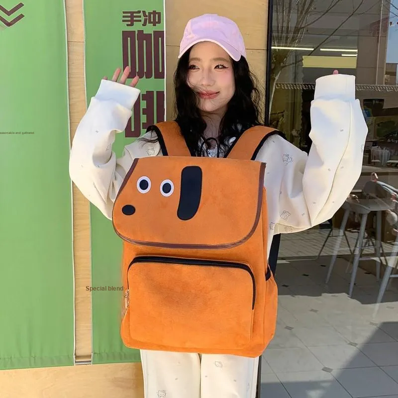 Homeboisportclub Composite Cloth Backpack Unisex Saffron-5