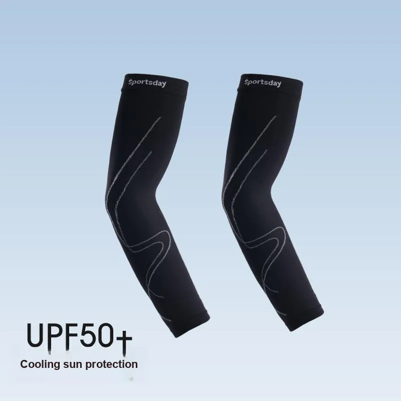 HLA Polyamide, Elastane Sun Protection Sleeves Unisex-13