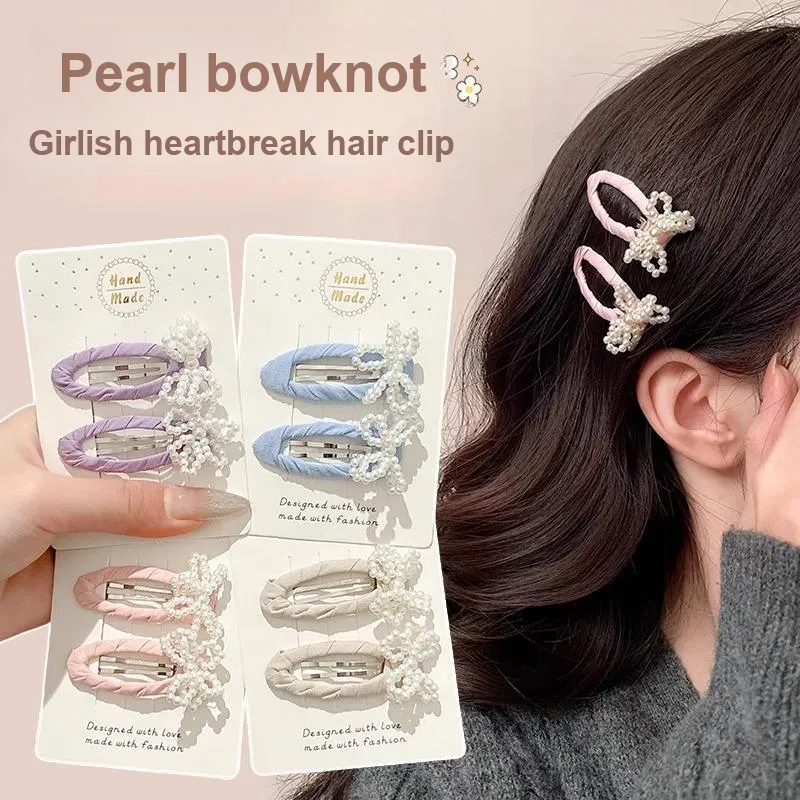 Water Jade Alloy Hair Clips Women's-1