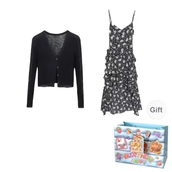 Gentle Welcome Skirt Set Women's Black