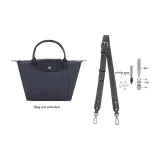 [Graphite Gray]86-103cm Crossbody Shoulder Strap Set[Top Grain Cow Leather]