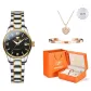 Steel Band Black Dial