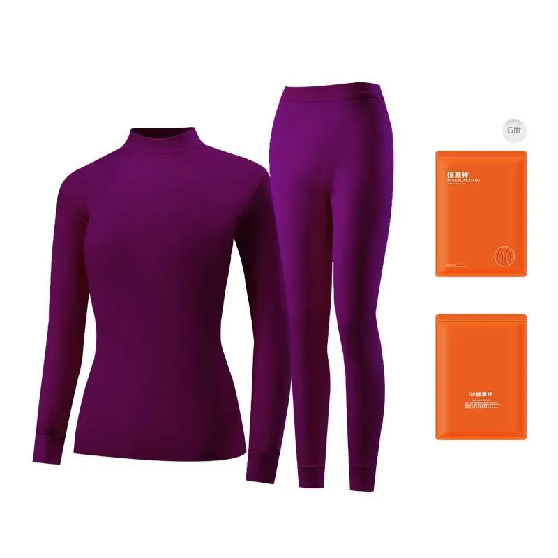 H YXIANG Women's Thermal Sets-7