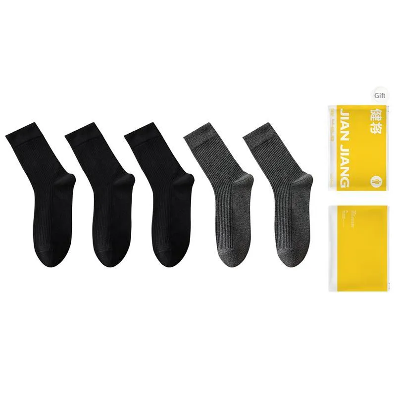 Master Mid Calf Socks Men's Shopping Bag Combo Set-16