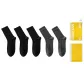 [5 Pack]3 Black+2 Dark Gray