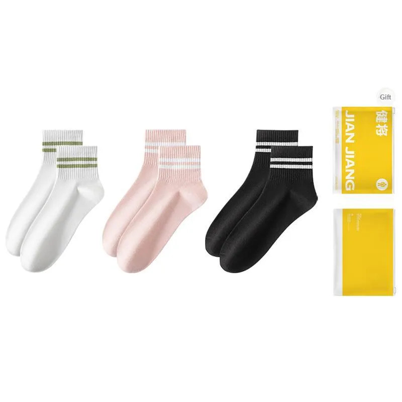 Master Mid Calf Socks Women's Shopping Bag Combo Set-12