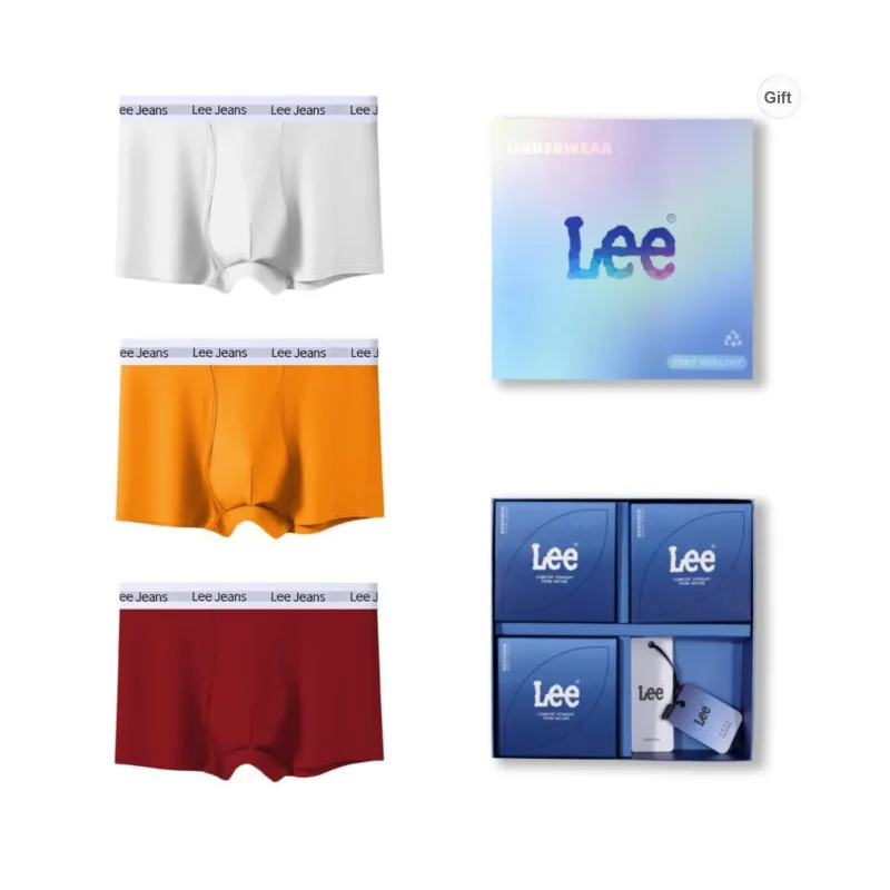 Lee Underpants Men's 3 Pack Gift Box Set-10