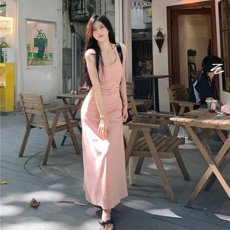 Skirt Set Women's Cover Up+Camisole Dress-4