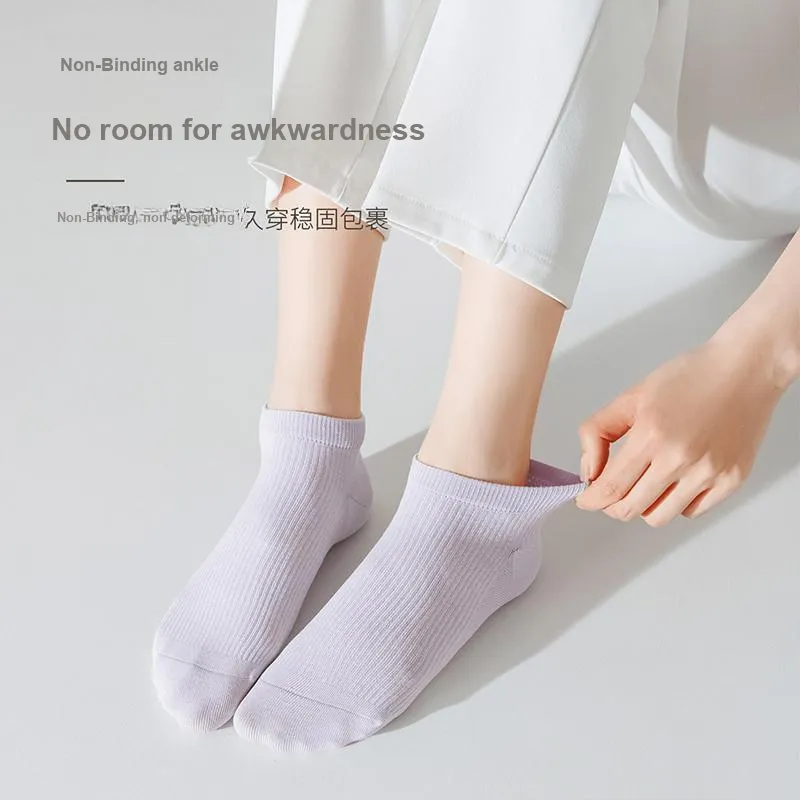 Lan Miao No Show Socks Women's 5 Pack-27