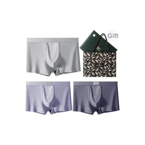 SEPTWOLVES Мужское нижнее белье 3 штуки коробка включена + сумка для покупок