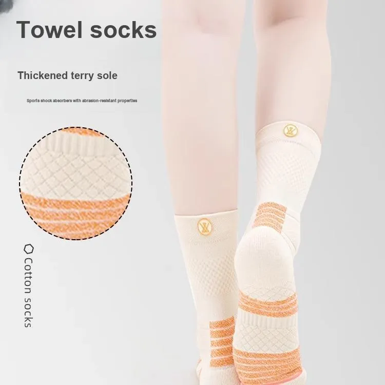 Gentle Welcome Basketball Socks Women's-1