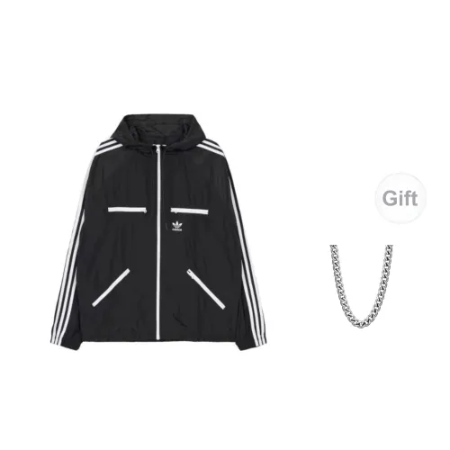 Adidas Originals Jackets Men Black Includes Necklaces