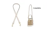 Coach Trumpets Ecru 1.1 One Shoulder (Litchi Grain Gold-Tone Lock)