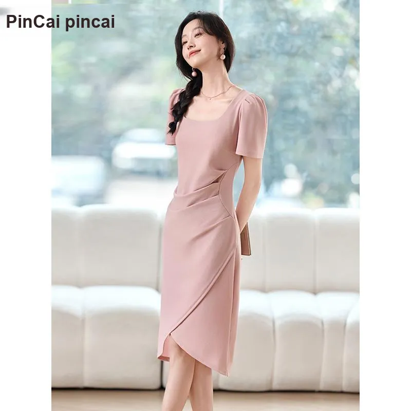 Taste The Color Short Sleeved Dress Women's-4