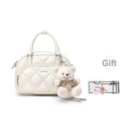 JUST STAR Синтетическая кожа Одно плечо Через плечо Рюкзак Сумка Стандартная Женская Черный Белый Розовый