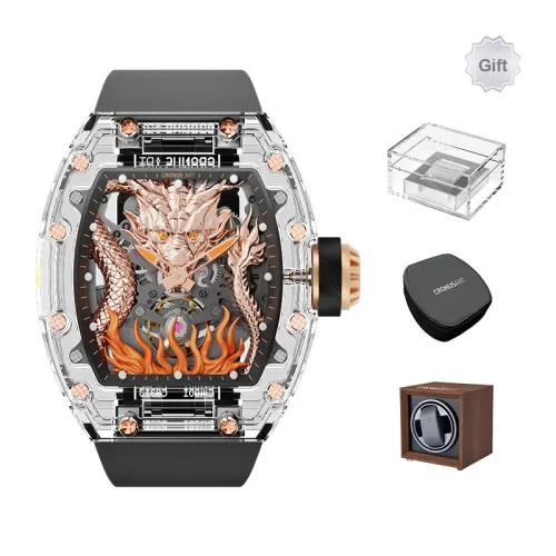 CRONUSART Men Crystal Collection Chinese Watches