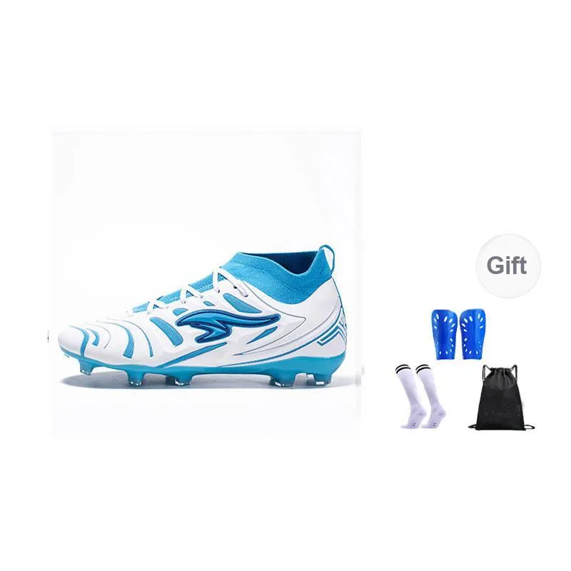 SUNAIS MG Rubber Short Studs TF Rubber Broken Studs Artificial Ground, Natural Ground Breathable Soccer Shoes Unisex-105