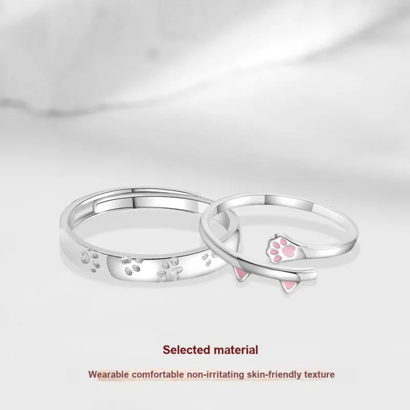 Master Kim Fashion Niche Design Versatile Premium Adjustable Opening Ring Unisex-4