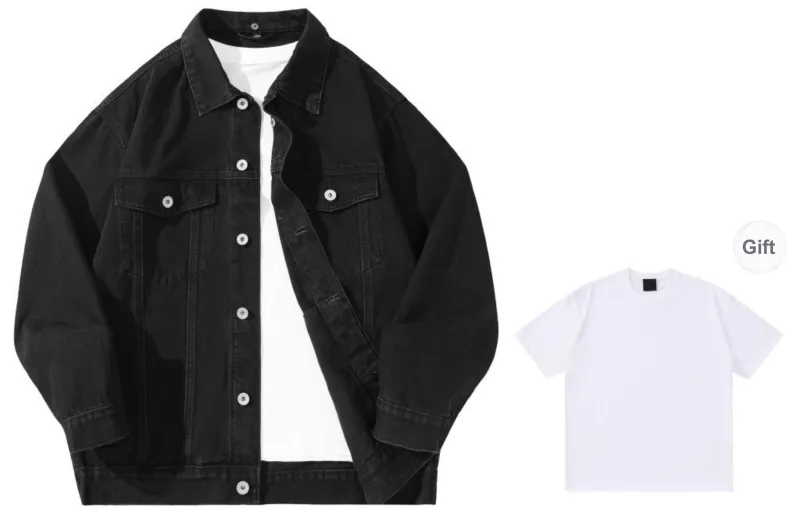 A.X.S.K x Lost N Forbidden Denim Jacket Unisex-14