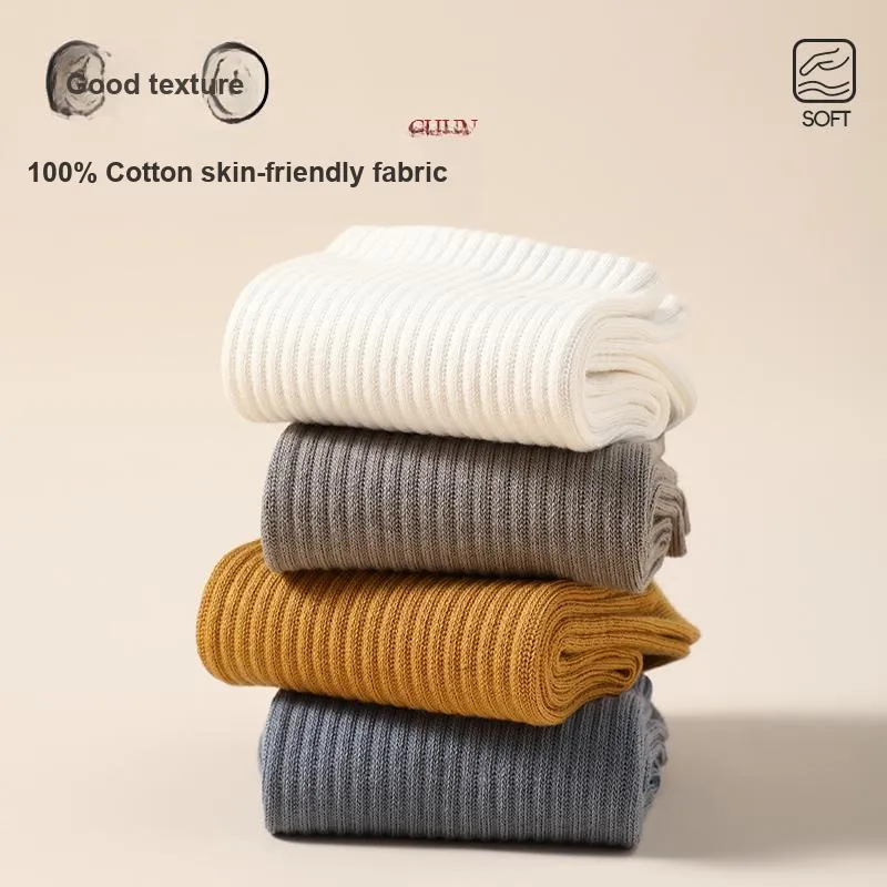 MIIOW Mid Calf Socks Men's 5 Pack-1